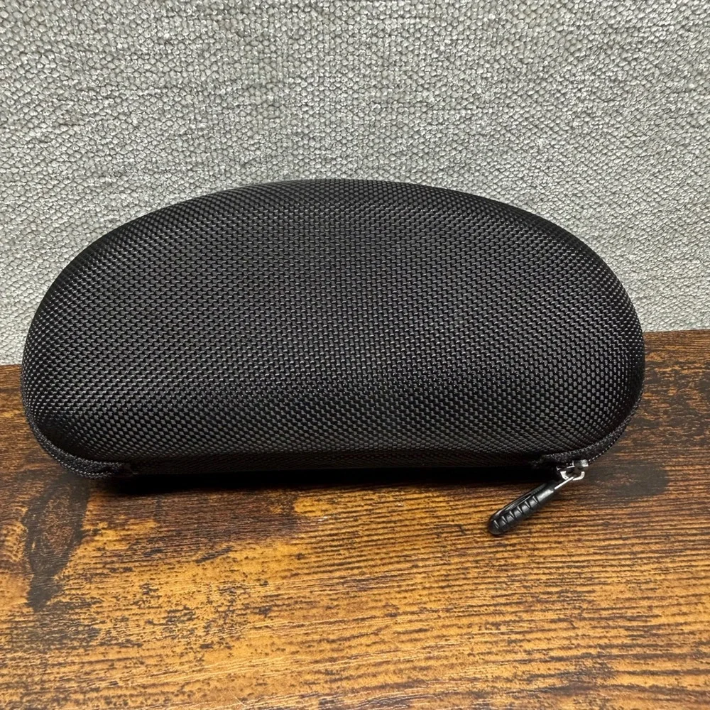 Oakley Vault Sunglasses Case Black Hard Shell Ballistic Nylon Zippered Eyewear